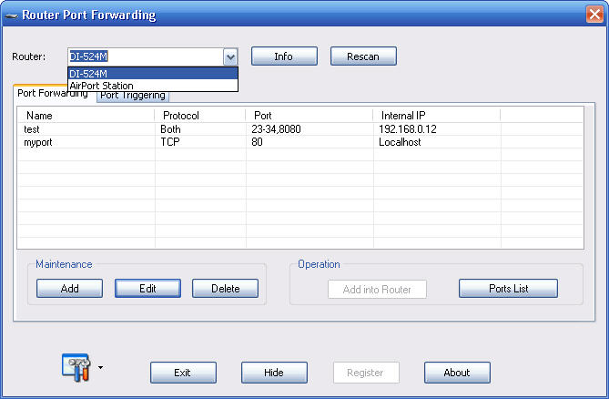 Port forwarding software freeware download